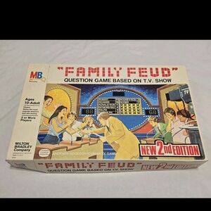 Family Feud 2nd Edition Vintage 1978 Milton Bradley Complete Game Based On T.V.